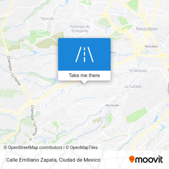 Calle Emiliano Zapata map