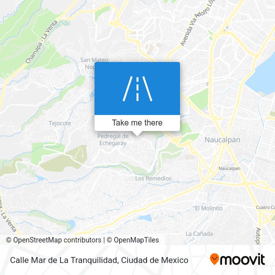 Calle Mar de La Tranquilidad map