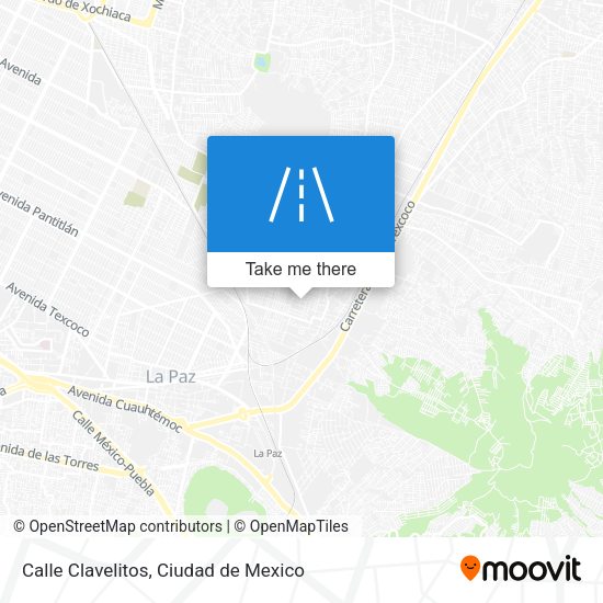 Mapa de Calle Clavelitos
