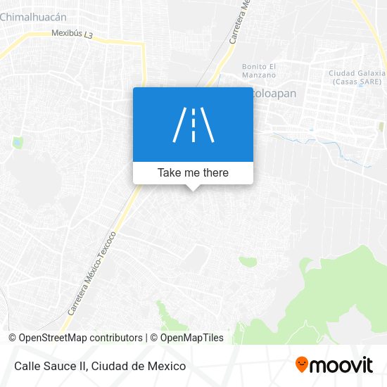 Mapa de Calle Sauce II