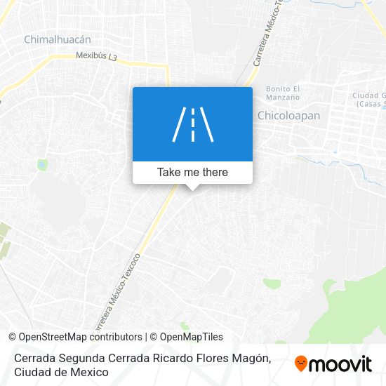 Cerrada Segunda Cerrada Ricardo Flores Magón map