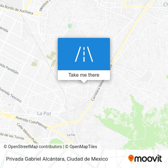 Privada Gabriel Alcántara map