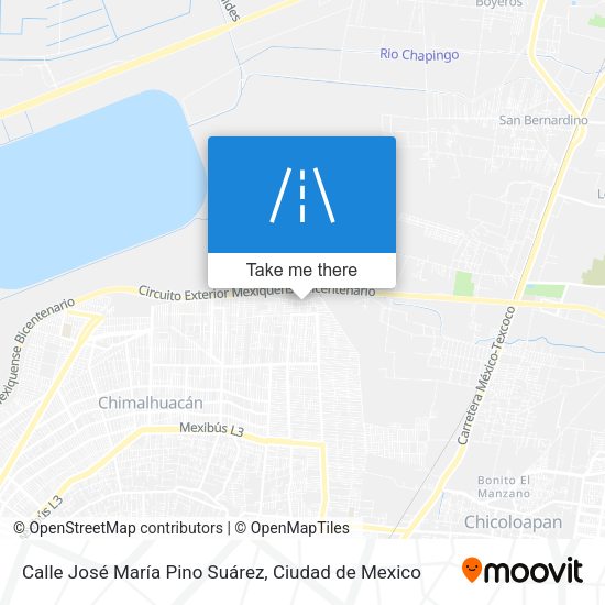 Calle José María Pino Suárez map