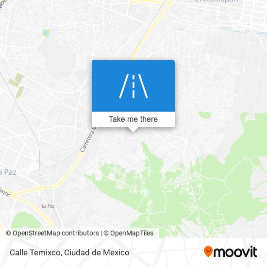 Mapa de Calle Temixco