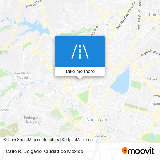 Mapa de Calle R. Delgado