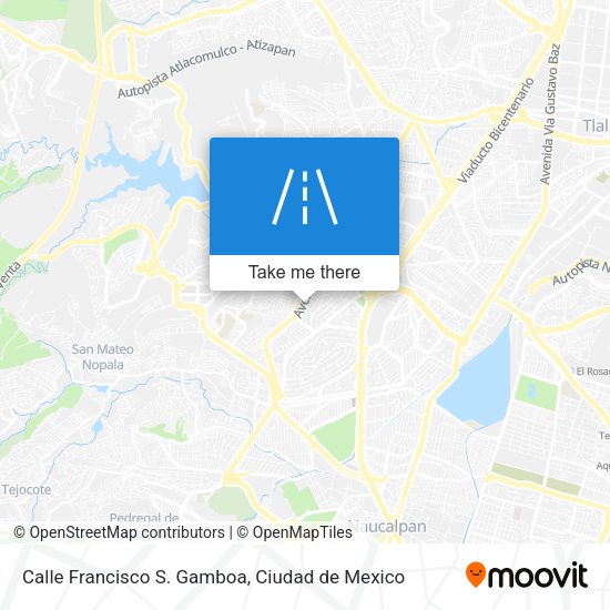 Calle Francisco S. Gamboa map
