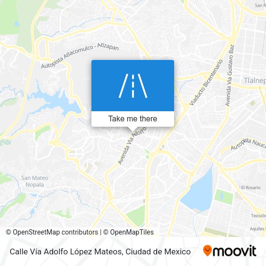 Calle Vía Adolfo López Mateos map