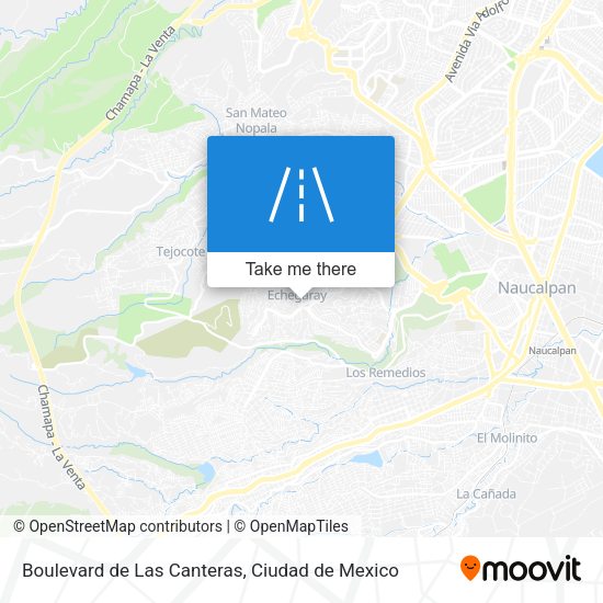 Boulevard de Las Canteras map