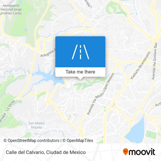 Calle del Calvario map