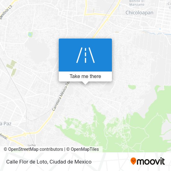 Calle Flor de Loto map