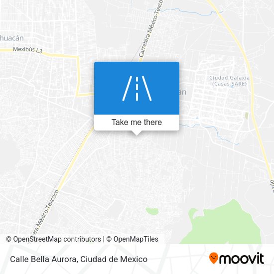 Calle Bella Aurora map