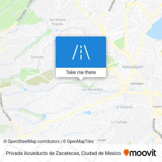 Privada Acueducto de Zacatecas map