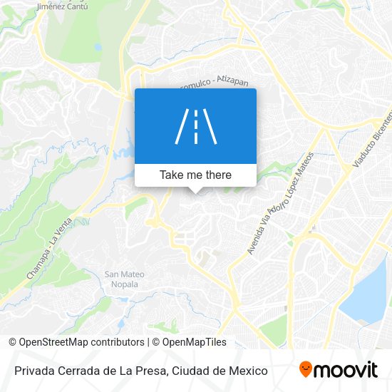 Privada Cerrada de La Presa map