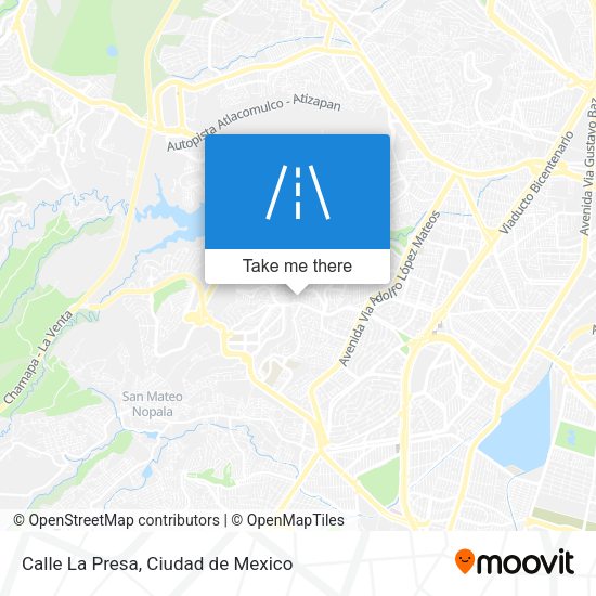 Calle La Presa map