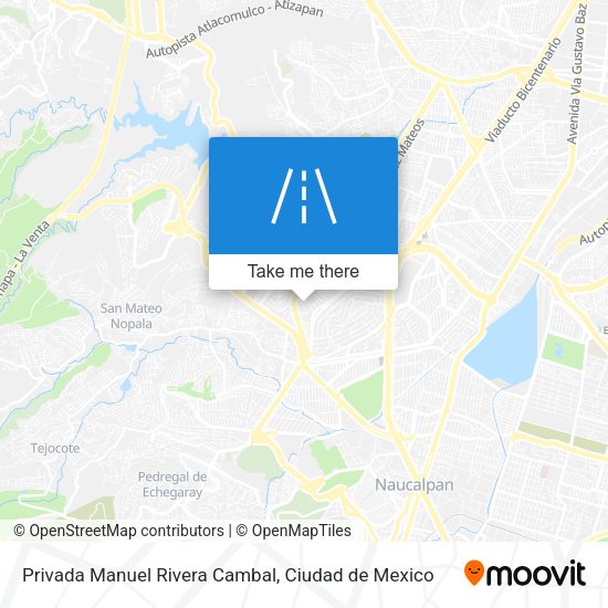 Privada Manuel Rivera Cambal map