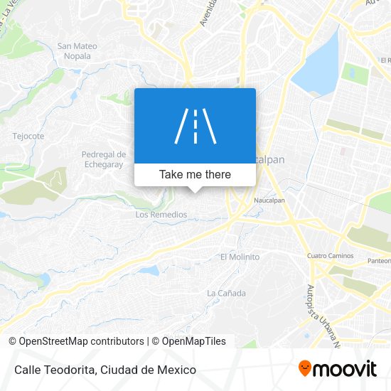Calle Teodorita map