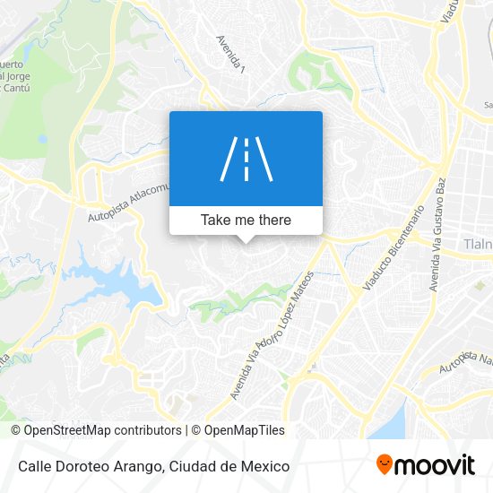 Calle Doroteo Arango map