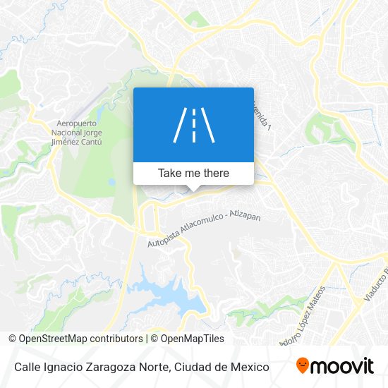 Calle Ignacio Zaragoza Norte map