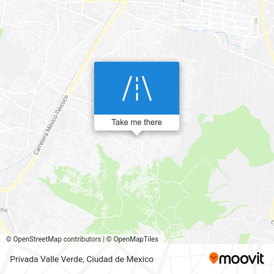 Privada Valle Verde map
