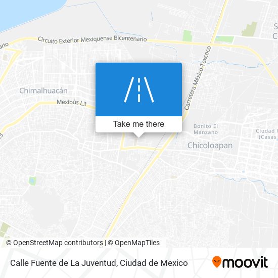 Calle Fuente de La Juventud map