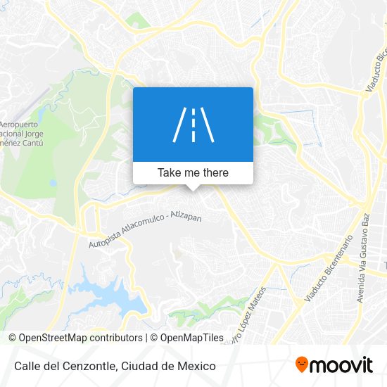 Calle del Cenzontle map