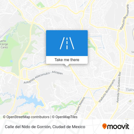 Calle del Nido de Gorrión map
