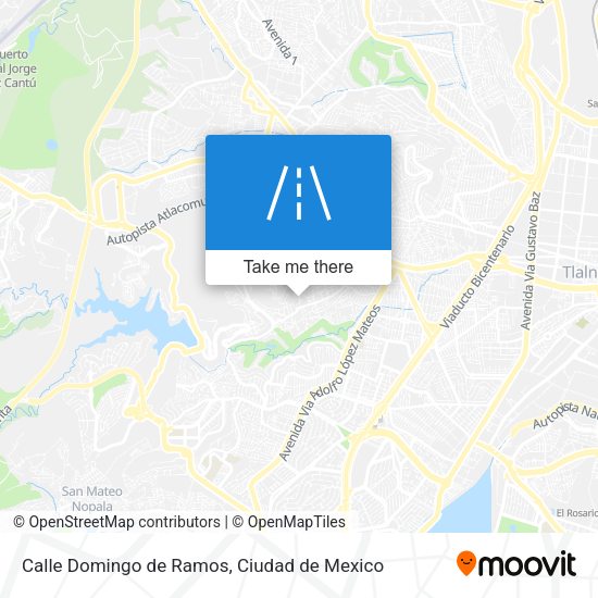 Mapa de Calle Domingo de Ramos
