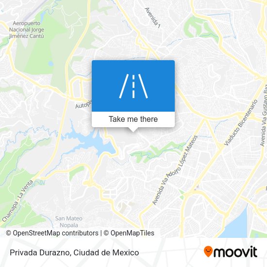 Mapa de Privada Durazno