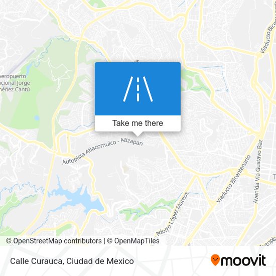 Calle Curauca map