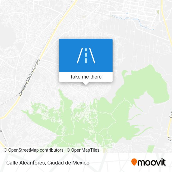 Calle Alcanfores map