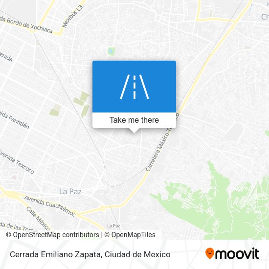Mapa de Cerrada Emiliano Zapata