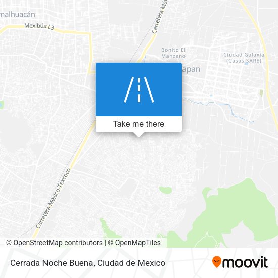 Mapa de Cerrada Noche Buena