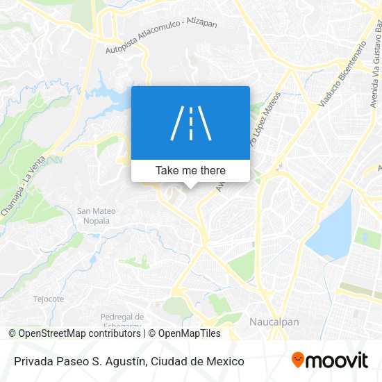 Privada Paseo S. Agustín map