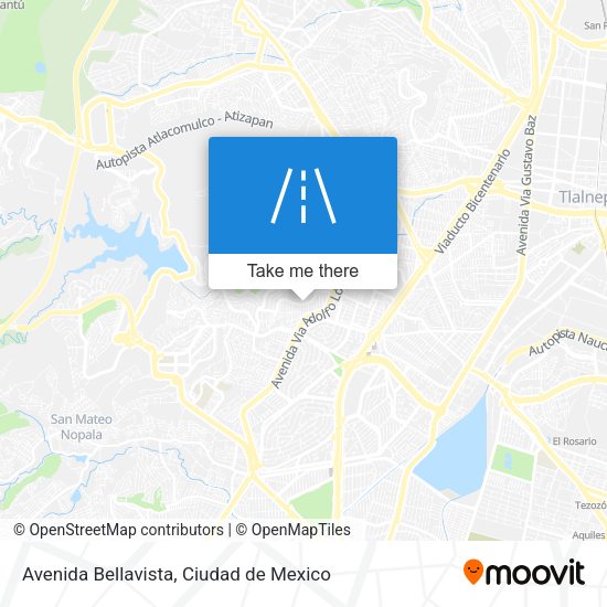 Avenida Bellavista map