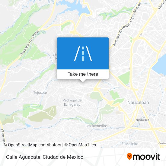 Calle Aguacate map