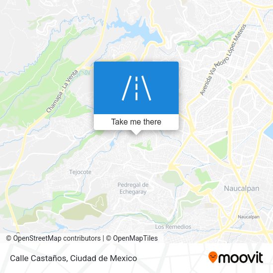 Calle Castaños map