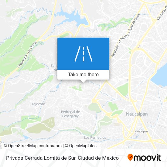 Privada Cerrada Lomita de Sur map