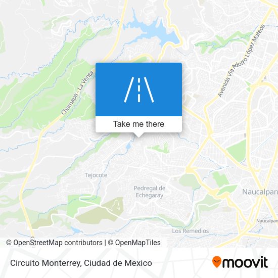 Mapa de Circuito Monterrey