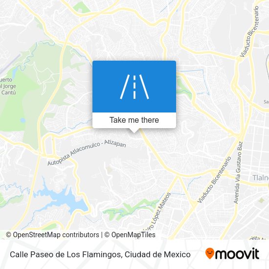 Calle Paseo de Los Flamingos map