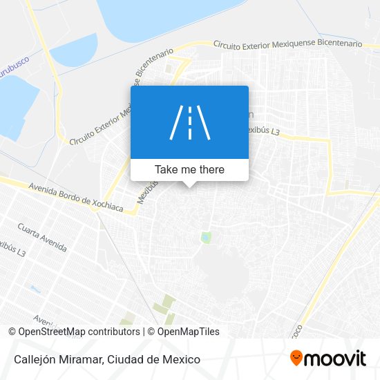 Mapa de Callejón Miramar