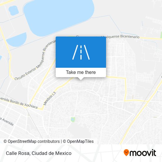 Mapa de Calle Rosa