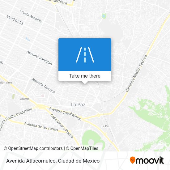 Avenida Atlacomulco map