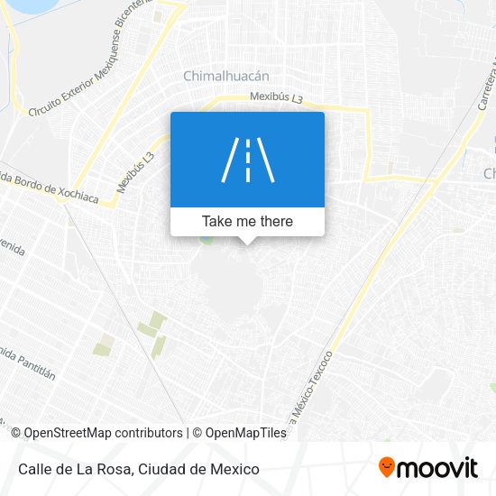 Calle de La Rosa map