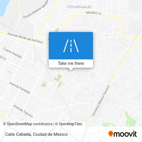 Calle Cebada map