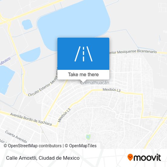 Mapa de Calle Amoxtli