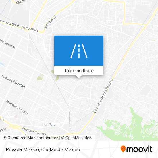 Privada México map