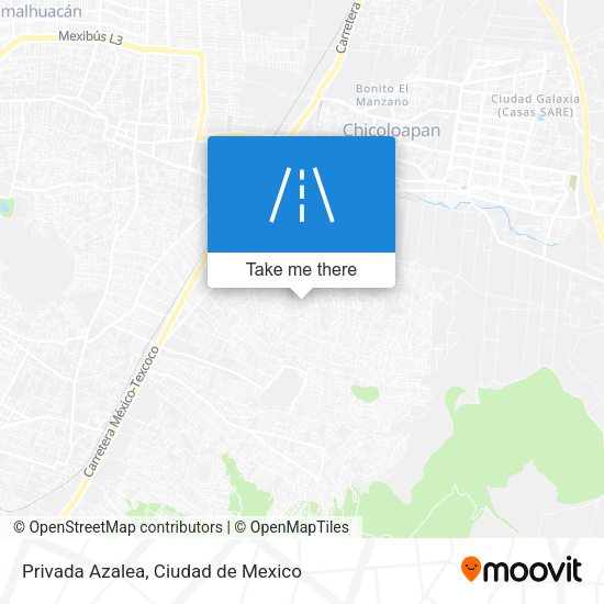 Mapa de Privada Azalea