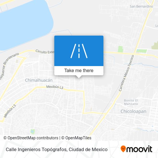 Calle Ingenieros Topógrafos map