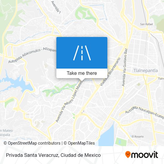 Privada Santa Veracruz map