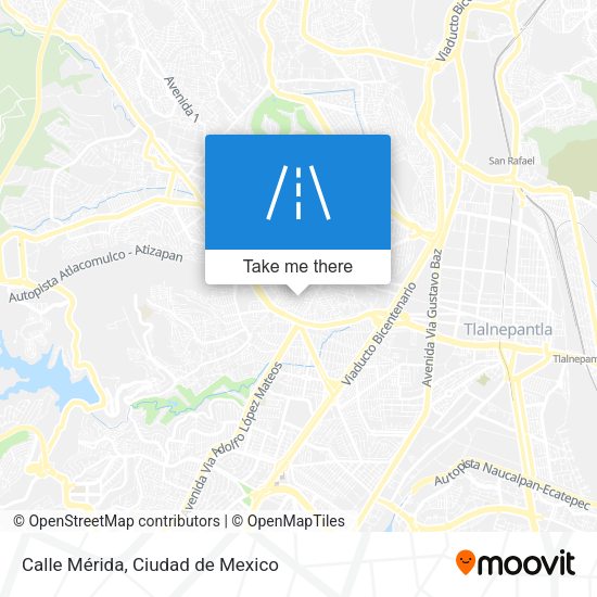 Mapa de Calle Mérida